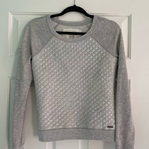 Abercrombie & Fitch Sparkly Two-Toned Sweatshirt
